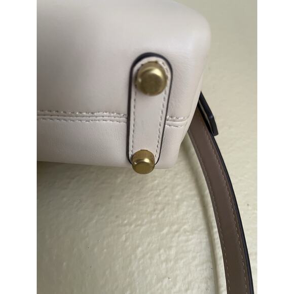 COACH Tate 18 Crossbody With Snakeskin C5371 Ivory Multi - Picture 8 of 11